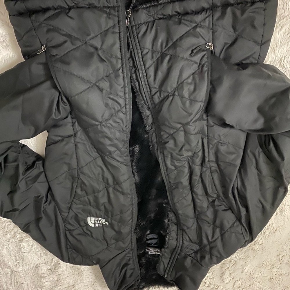 Small North Face Winter Coat Black